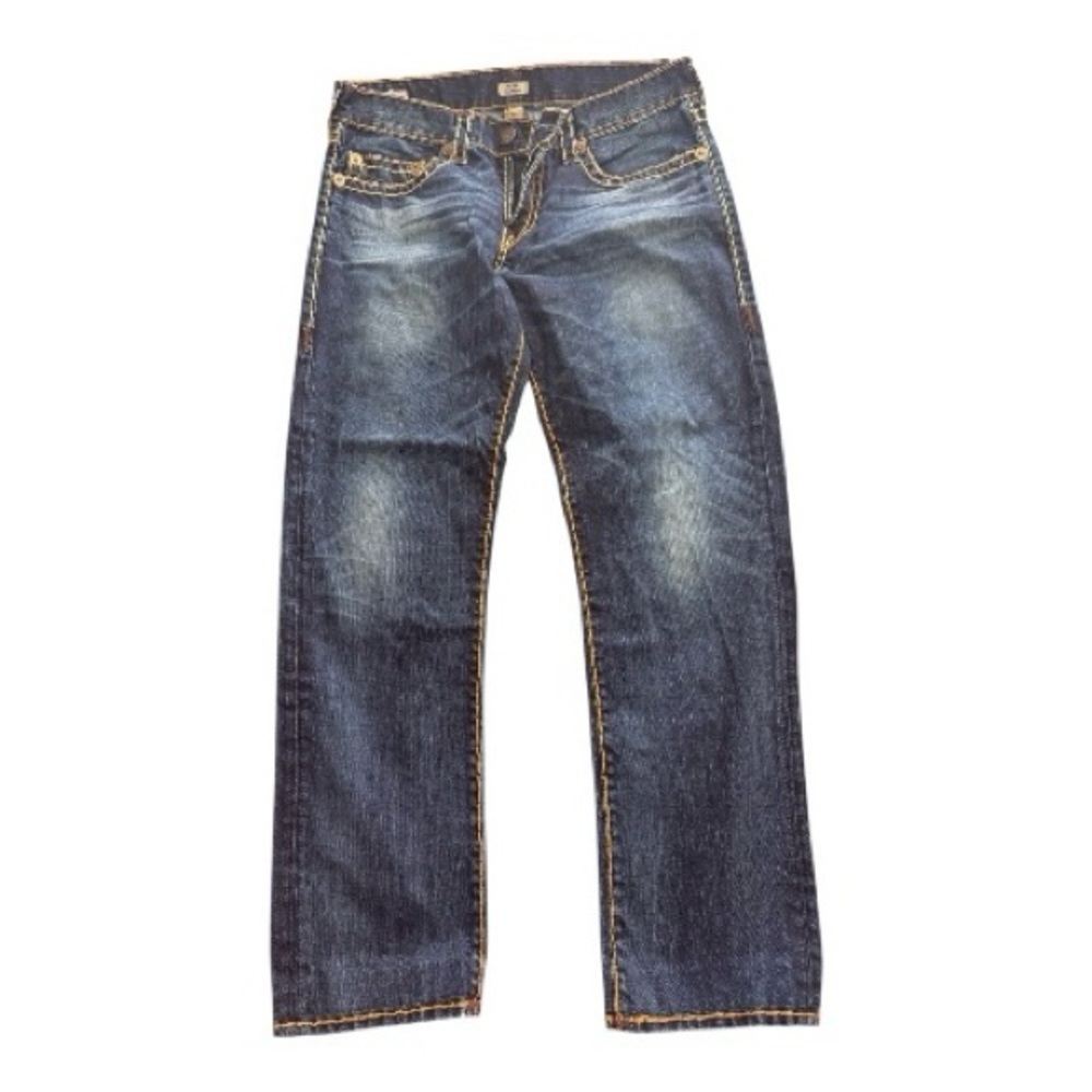 True Religion Dark Blue Relaxed Slim Geno